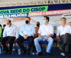 Governador inaugura nova sede do Cisop, que atende até 20 mil consultas por mês no Oeste