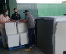  Mais 124 mil vacinas para dose de reforço contra a Covid-19 chegam ao Paraná 