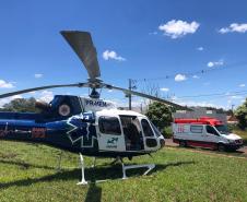  Primeira base aeromédica do interior do Estado completa oito anos