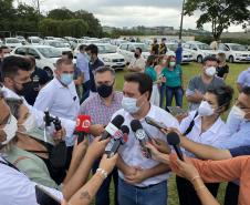 Com entrega de carros, Estado libera R$ 13 milhões para saúde da região de Apucarana