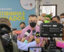 Secretário acompanha vacinação infantil contra a Covid-19 em Curitiba
