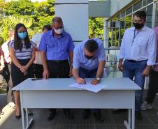 Secretário visita municípios e autoriza obras e ampliações no Oeste e Noroeste do Estado