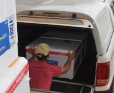  Saúde inicia semana com distribuição de mais 356 mil testes e 467,4 mil vacinas contra a Covid-19