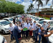 Saúde entrega 87 veículos e autoriza mais de R$ 11 milhões em investimentos para Londrina e região