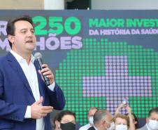 Investimento recorde na saúde pública do Paraná prevê mais de 300 obras e 744 novos veículos