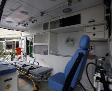 Saúde entrega ambulâncias para reforçar os serviços do Samu 