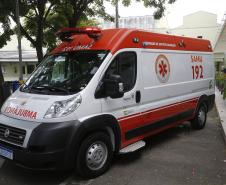 Saúde entrega ambulâncias para reforçar os serviços do Samu 