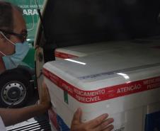 Mais 61 mil vacinas contra a Covid-19 para crianças chegam ao Estado nesta quinta 
