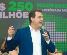 Estado investirá R$ 250 milhões em saúde nos municípios, maior pacote da história do Paraná