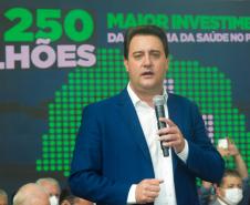 Estado investirá R$ 250 milhões em saúde nos municípios, maior pacote da história do Paraná