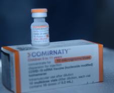 Estado recebe 97 mil vacinas pediátricas contra a Covid-19 para segunda dose