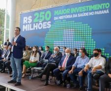 Investimento recorde na saúde pública do Paraná prevê mais de 300 obras e 744 novos veículos