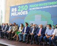 Investimento recorde na saúde pública do Paraná prevê mais de 300 obras e 744 novos veículos