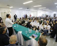 Governador anuncia mais de R$ 4,3 milhões em investimentos para o Hospital Infantil Waldemar Monastier