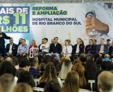 Com novo investimento, hospital de Rio Branco do Sul se torna referência no Vale do Ribeira