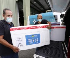 Sesa abastece Regionais com mais 153 mil vacinas contra a Covid-19 