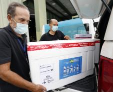 Sesa abastece Regionais com mais 153 mil vacinas contra a Covid-19 