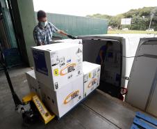 Estado recebe mais 120 mil vacinas contra a Covid-19