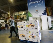 Estado recebe mais 120 mil vacinas contra a Covid-19