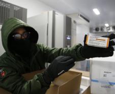 Estado recebe mais 120 mil vacinas contra a Covid-19