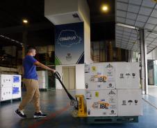 Estado recebe 111 mil vacinas contra a Covid-19, maioria das doses para crianças 