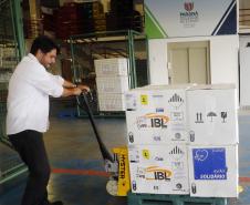 Estado recebe 111 mil vacinas contra a Covid-19, maioria das doses para crianças 