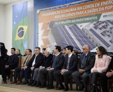 Programa de economia na conta de energia dos hospitais filantrópicos do Paraná. Mais recursos para a saúde da população. R$ 35 milhões em investimentos