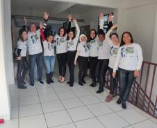 Equipe de vacinação em Foz do Iguaçu