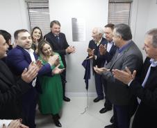 Governador em exercício participa da inauguração de novo complexo médico de Colombo