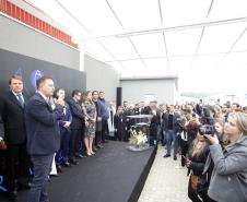 Governador em exercício participa da inauguração de novo complexo médico de Colombo