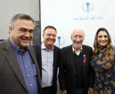 Governador em exercício participa da inauguração de novo complexo médico de Colombo