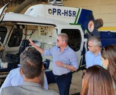 Paraná inicia sistema de transfusão de sangue nos resgates aeromédicos