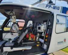 Paraná inicia sistema de transfusão de sangue nos resgates aeromédicos