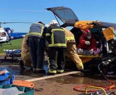 Paraná inicia sistema de transfusão de sangue nos resgates aeromédicos