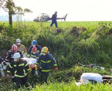 Paraná inicia sistema de transfusão de sangue nos resgates aeromédicos