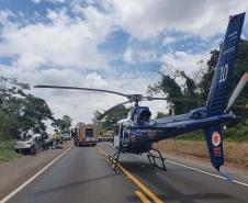 Paraná inicia sistema de transfusão de sangue nos resgates aeromédicos