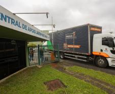 Com escolta, comboio do Estado com insumos de saúde está a caminho do Litoral
