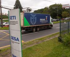 Com escolta, comboio do Estado com insumos de saúde está a caminho do Litoral