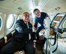 Nova aeronave reforça frota para ampliar operações de segurança e saúde no Estado