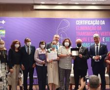 Paraná é o primeiro Estado a receber dupla certificação da eliminação da Transmissão Vertical do HIV e Sífilis