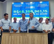 Estado libera R$ 45 milhões para investimentos em saúde em 25 municípios da região de Cascavel