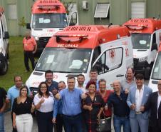 Municípios recebem nova frota do Samu e câmaras refrigeradas para armazenamento de vacinas