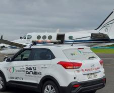 Estado transporta fígado de Santa Catarina para a RMC em apenas 30 minutos