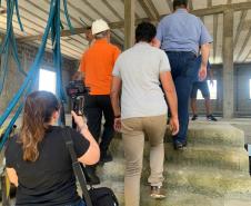 Visita na obra do Hospital maternidade de Guaratuba