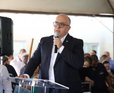 Governador Carlos Massa Ratinho Junior inaugura a nova sede do SAMU, em Londrina.