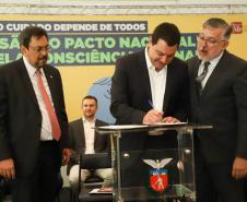 Paraná é o 1º estado a unir todos os Poderes no Pacto Nacional pela Consciência Vacinal