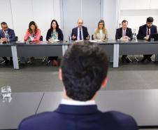 Ratinho Junior se reúne com ministro da Saúde de Portugal para debater tecnologias na área