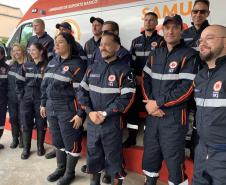 Estado entrega base do Samu em Laranjeiras do Sul e agiliza atendimento na região