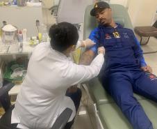 Com apoio dos três clubes de Curitiba, campanha incentiva população a doar sangue