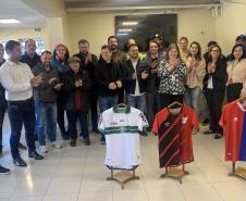 Com apoio dos três clubes de Curitiba, campanha incentiva população a doar sangue
